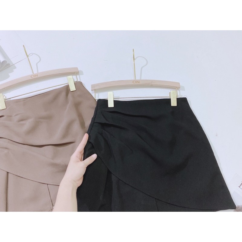 Chip - Chân váy A vạt lệch hai màu cho nữ mã C002 | WebRaoVat - webraovat.net.vn