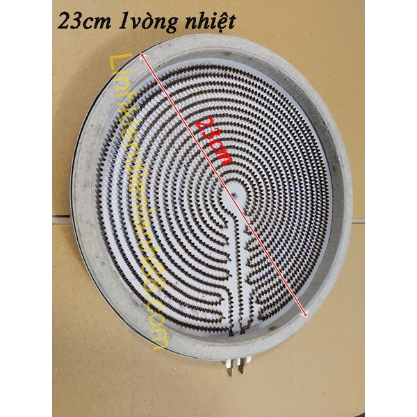 Mâm Nhiệt Bếp Hồng Ngoại 23cm 1 Vòng Nhiệt Mới !