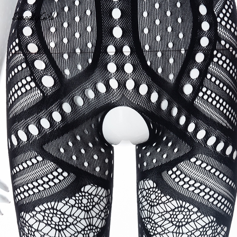 Jumpsuit Không Tay Cổ Chữ U Khoét Sâu Eo Thấp Màu Đen Trơn Thời Trang 2022 Quyến Rũ Cho Nữ