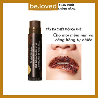 Tẩy da chết môi cà phê Đắc Lắc Cocoon 5g làm sạch da chết môi, chống thâm-BELOVED