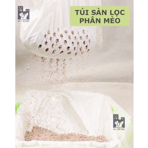 TÚI ĐỰNG PHÂN MÈO KHÔNG CẦN DÙNG XẺNG - 7 TÚI/BỊCH