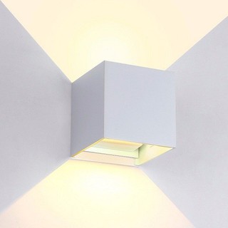 ĐÈN HẮT TƯỜNG CHIẾU SÁNG 2 ĐẦU VUÔNG 6W  - DHT-01V-6W-T