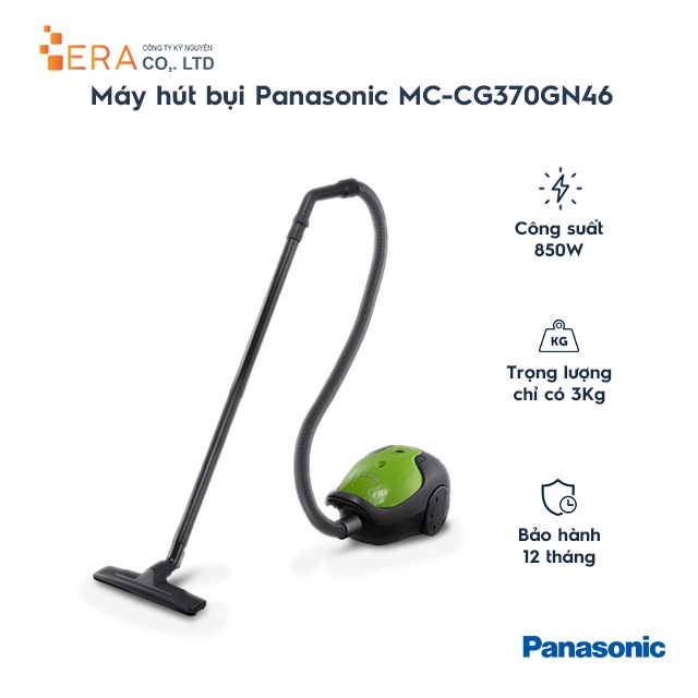 [Mã ELHA22 giảm 6% đơn 300K] Máy hút bụi Panasonic PAHB-MC-CG370GN46