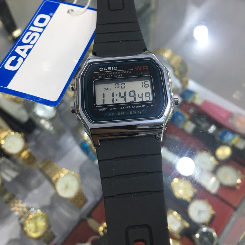 [ GIÁ SỐC ] Đồng hồ điện tử Nam Nữ dây cao su F-94W -1DG | BigBuy360 - bigbuy360.vn