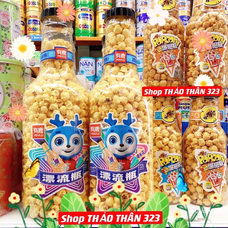 SIÊU NGON-Bắp Rang Bơ Caramen 252g Siêu To Khổng Lồ Thơm Ngon