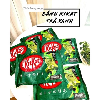🌿🌿Bịch 13 thanh Kitkat Trà xanh Nhật Bản dạng gói ( 13 gói/ bịch)🌿🌿
