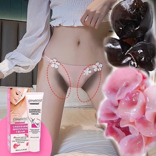 Kem dưỡng trắng da vùng nách vùng kín 60g Vùng da đầu gối Làm sáng da Dưỡng ẩm Chăm sóc cơ thể cho phụ nữ