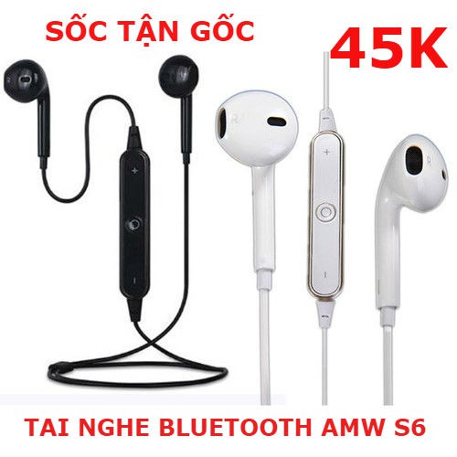 TAI NGHE BLUETOOTH AMW S6