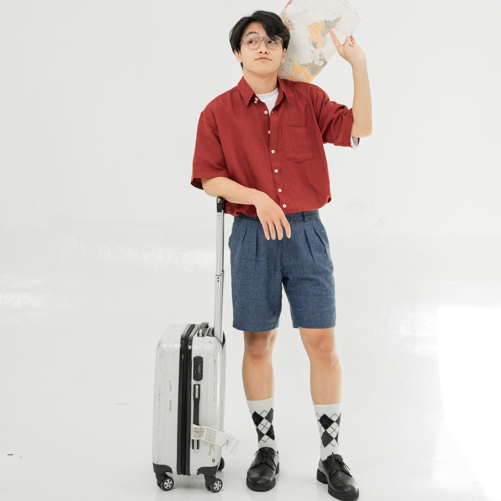 Áo Sơ Mi Linen "Vui" | BigBuy360 - bigbuy360.vn