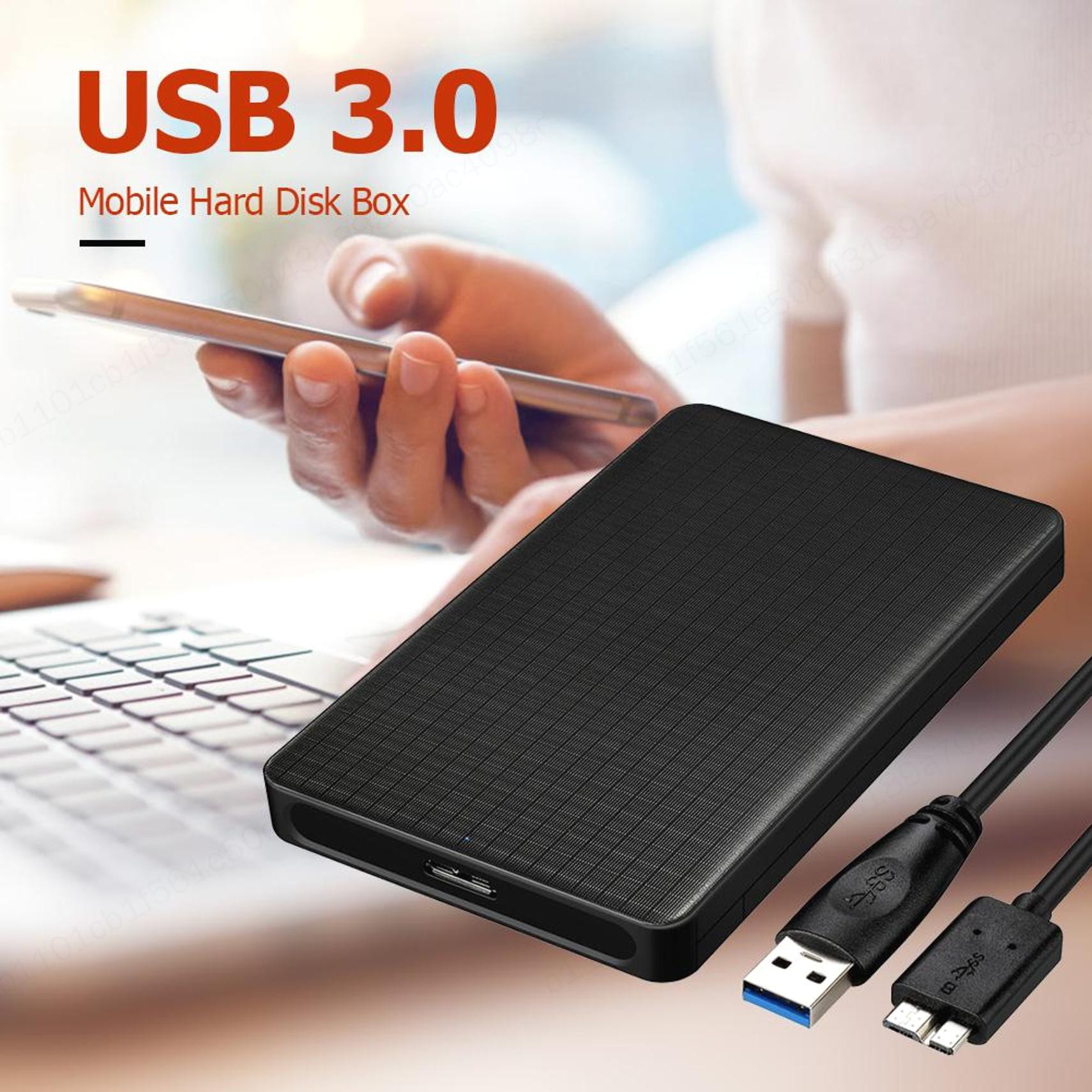 Ổ Cứng Ngoài E39 2.5 Inch Hdd Ssd Micro Usb 3.0 Sata Kèm Phụ Kiện