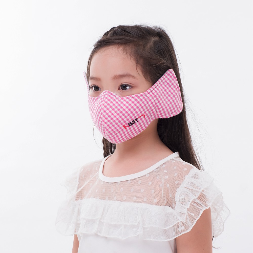 Khẩu Trang Kissy Che Tai Trẻ Em Bảo Vệ Tai Và Chống Bụi Mịn, Cho Trẻ Từ 6 Tuổi