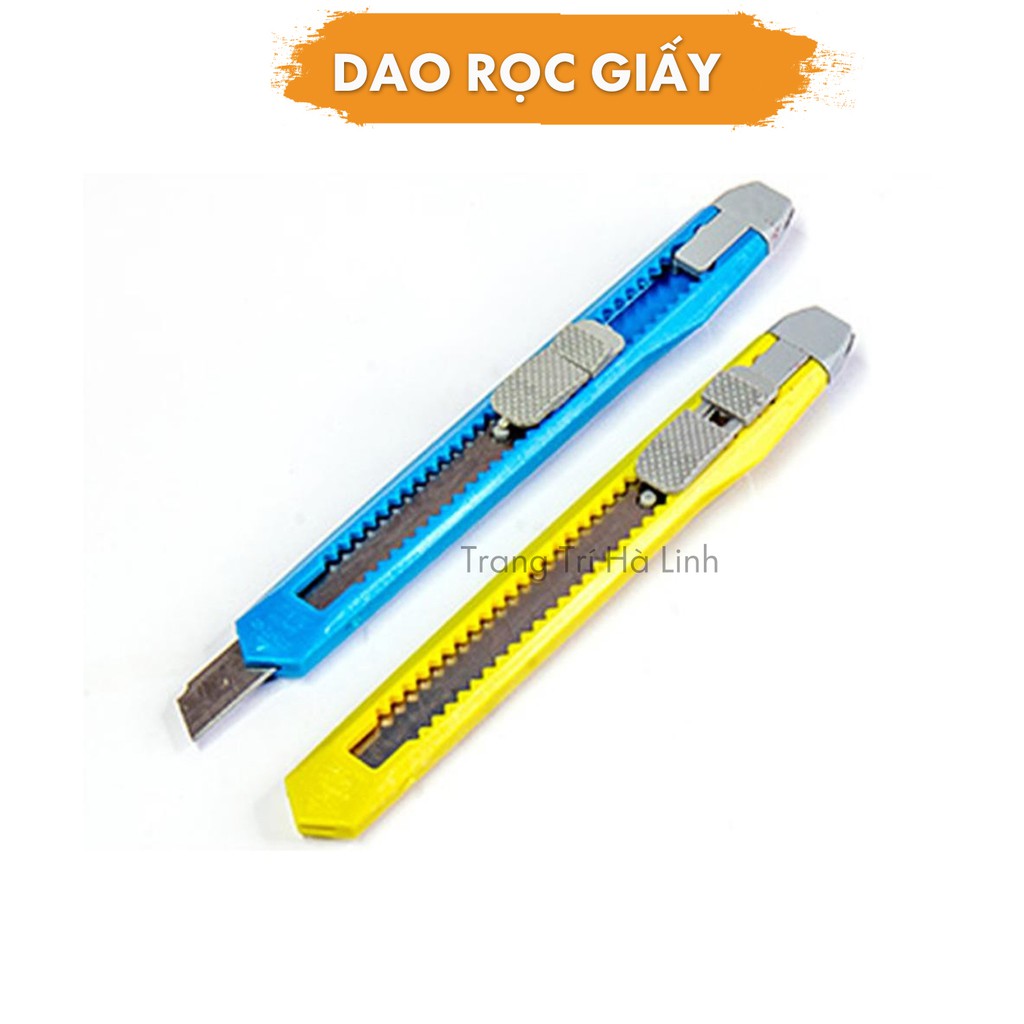 Dao rọc giấy mini , dao rạch giấy nhỏ tiện lợi giá rẻ