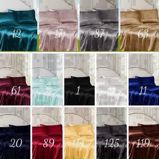 Drap Giường Ga Giường Lẻ Phi Lụa Mát Mịn - Xám - Sỉ Ga Phi Lụa