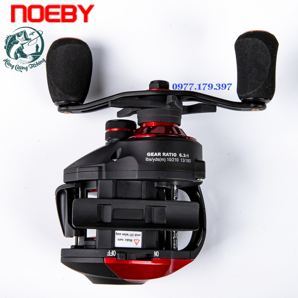 Máy ngang _ Máy Ngang Câu Cá Noeby Leisure K6 [Hàng Chính Hãng] Đồ Câu Lure_ Đại Lý Đồ Câu Cá