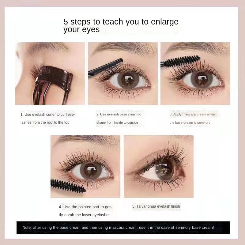 Kekemood® Mascara Chống Thấm Nước Và Mồ Hôi Lâu Trôi Không Nhòe