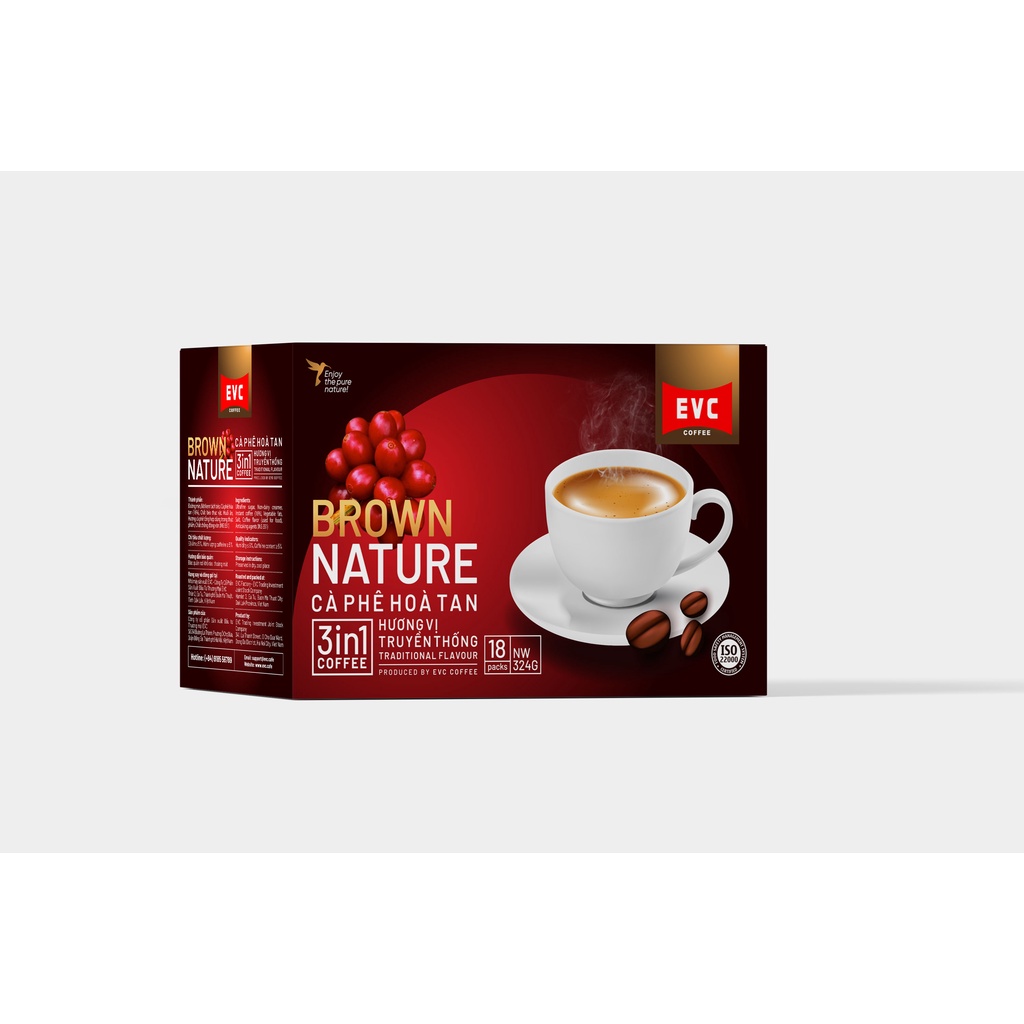 Cà phê hoà tan đậm Brown Nature | BigBuy360 - bigbuy360.vn