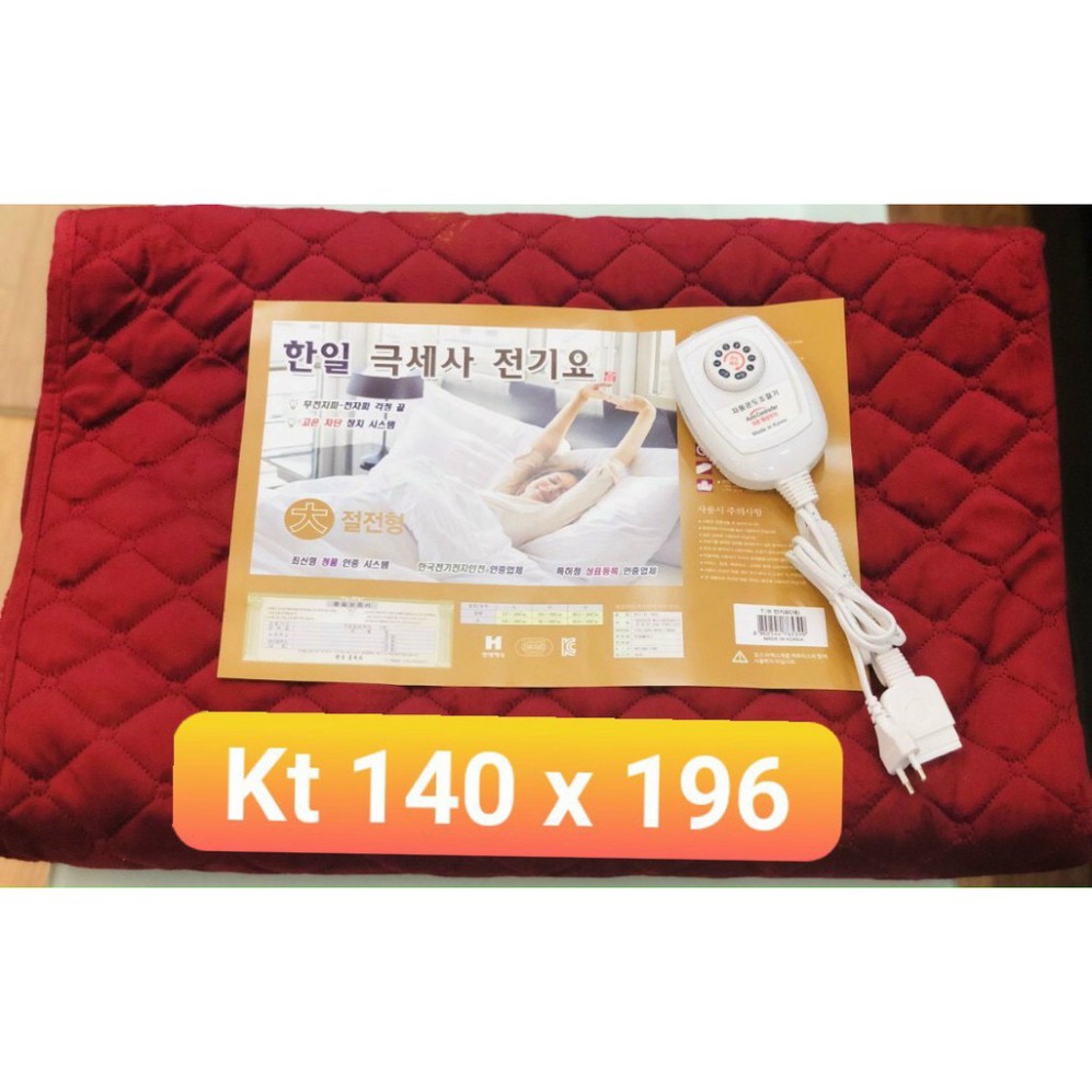 Chăn Đệm Điện Nhung Hàn Quốc