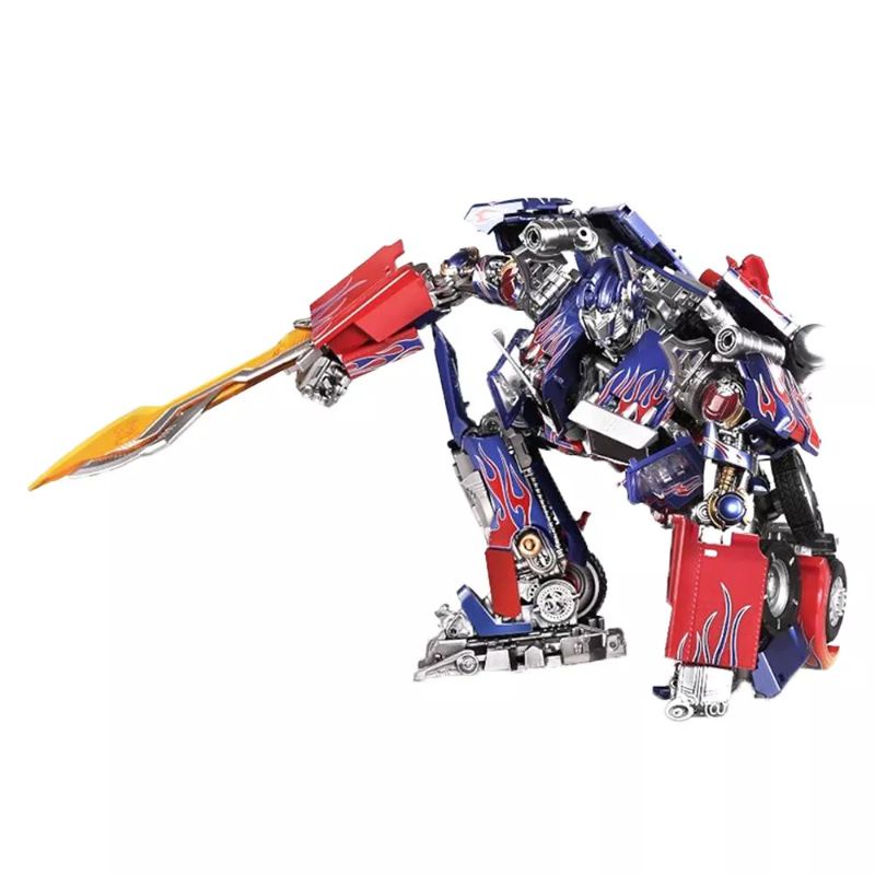 Sẵn kho new Mô hình Optimus prime robot biến hình Ls-03 ls03 Ls03 bmb black mamba oversize