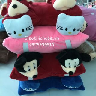 Gối Đi Xe Máy 2 Đầu - Đáng yêu - Ngộ Nghĩnh