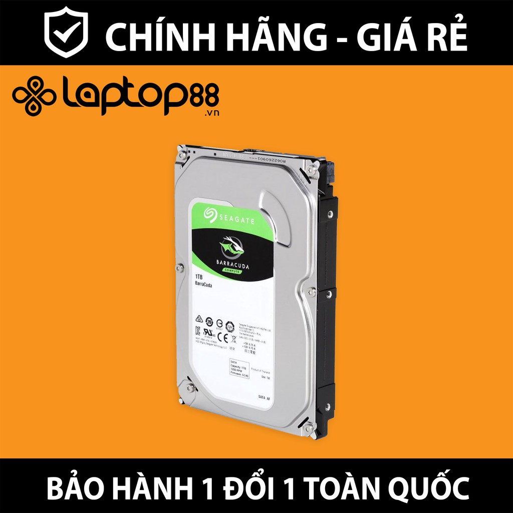 Ổ cứng HDD 3.5 inch Seagate Barracuda ST1000DM010 1TB - Hàng chính hãng - Bảo hành 24 tháng 1 đổi 1