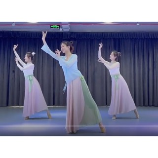 OD - Chân váy | Tà váy múa cổ trang 720 độ <CV07> Đồ Múa Lotus