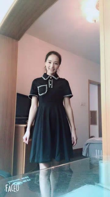 Váy phong cách retro có viền cổ tay áo ( Hàng order ) | BigBuy360 - bigbuy360.vn