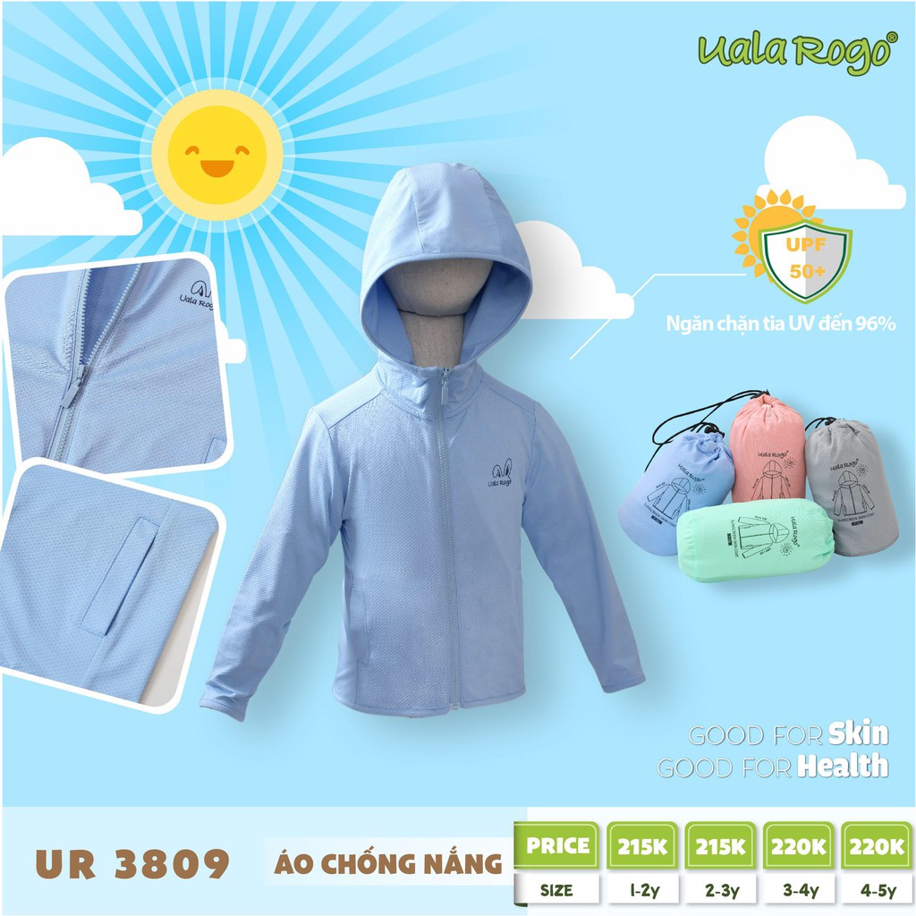 Uala Rogo - Áo chống nắng cho bé 1-5y