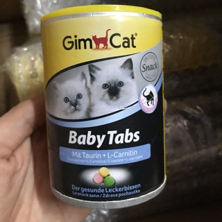 Lọ Gimcat Babytabs cho mèo con