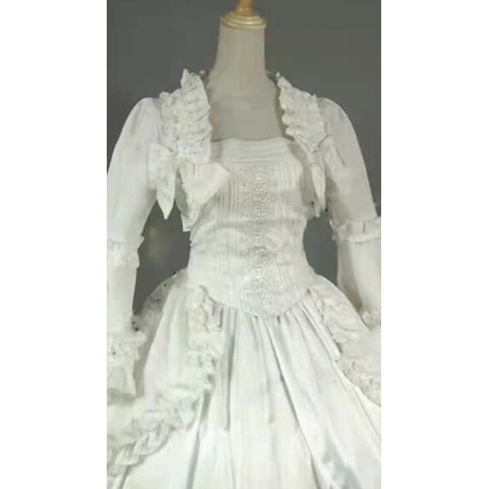 Đầm cosplay trắng