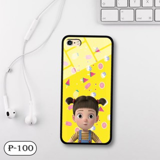 Ốp lưng kính 3D iPhone 6/ 6s-cute