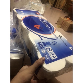 Giấy vệ sinh Elene siêu dai 3 lớp 10 cuộn không lõi< Bán Giá Gốc>