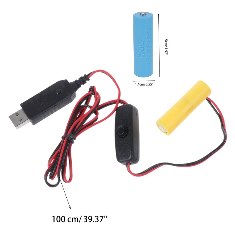 Set 4-8 Dây Cáp Điều Chỉnh Điện Áp Ace QC3.0 USB Sang 5V-12V LR6 AM3