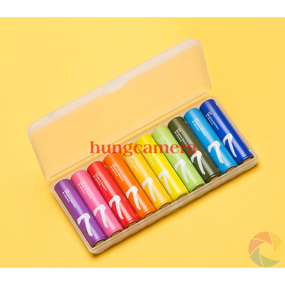 Pin AA/AAA Xiaomi Rainbow Alkaline dung lương cao