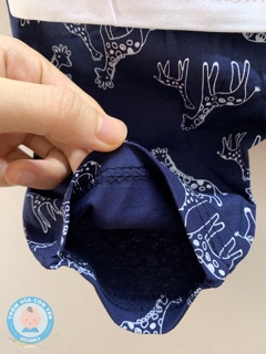 Bộ cotton hươu cao cổ