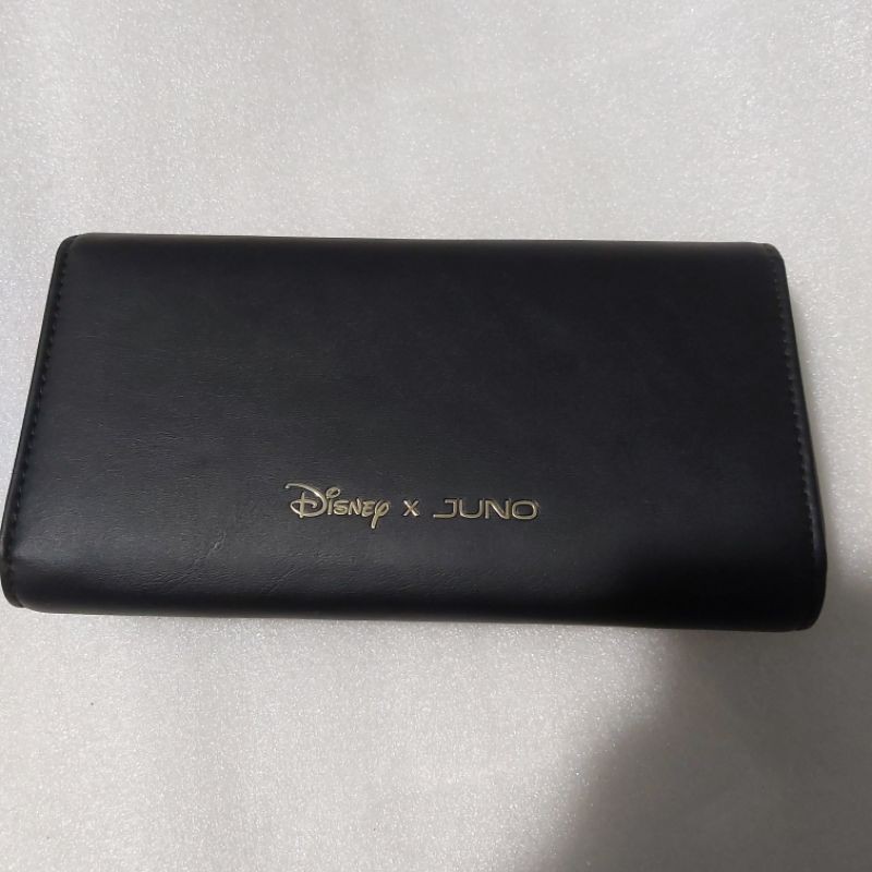 Ví Juno x Disney Mickey 2 nắp da chính hãng