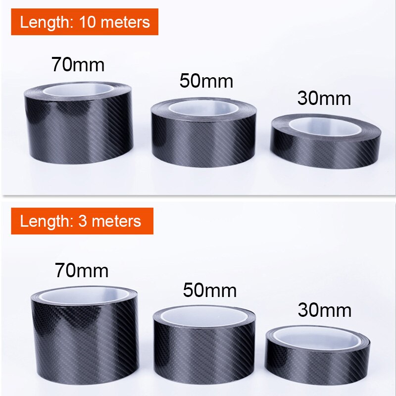 SEAMETAL Miếng Dán Bảo Vệ Cửa Xe Hơi Bằng Sợi Carbon 5D Sự Bảo Vệ