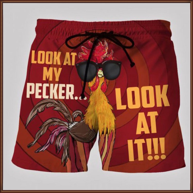 Quần Short Đi Biển Lưng Thun Co Giãn Thoáng Khí Nhanh Khô In Họa Tiết Thổ Nhĩ Kỳ Thời Trang Mùa Hè Cho Nam