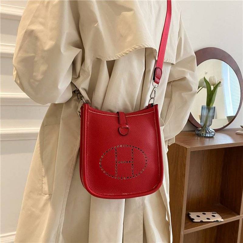 Túi Đeo Vai Da PU Dáng Vuông Nhỏ Có Khóa Kéo Thời Trang Cao Cấp Cho Nữ