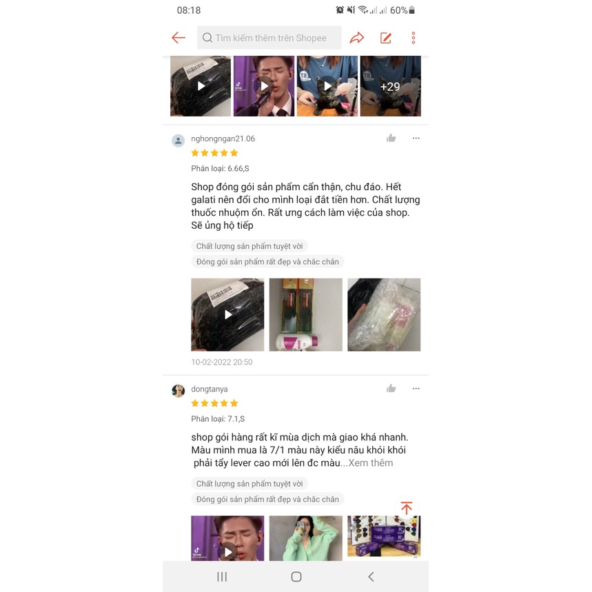 Thuốc nhuộm tóc thời trang Galati _ 50 màu thịnh hành nhất