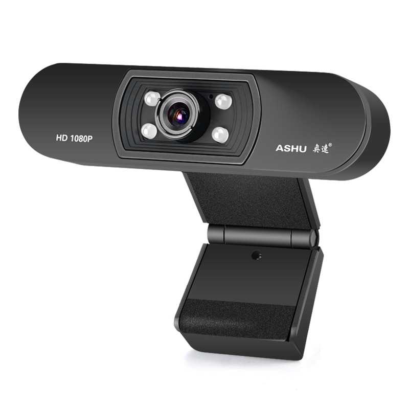 Webcam Ashu Hd 1080P toàn diện kèm micro cho máy tính | BigBuy360 - bigbuy360.vn