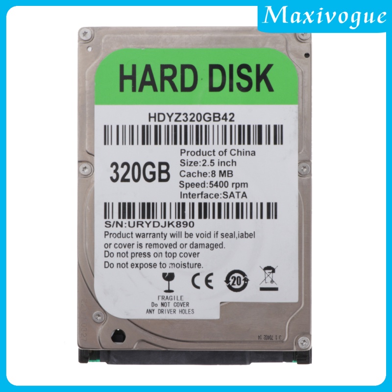 Ổ Cứng Laptop Universla 2.5 Inch 320gb Sata 2 8m 5400rpm | BigBuy360 - bigbuy360.vn