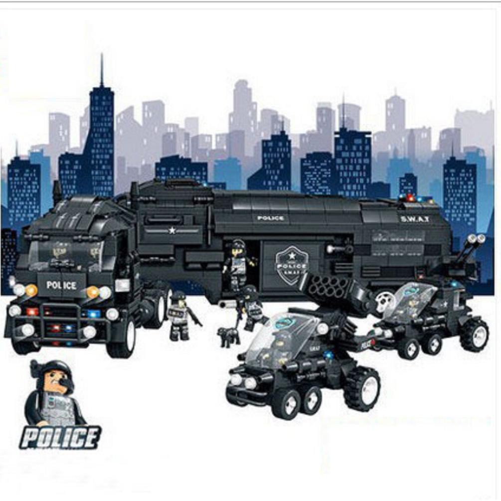 [Siêu Giảm Giá] Bộ Đồ Chơi Lắp Ghép Lego, Bộ Đồ Chơi Xếp Hình Biệt Đội SWAT