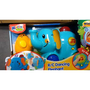 Chú voi thổi bong bóng điều kiển từ xa Winfun 1143