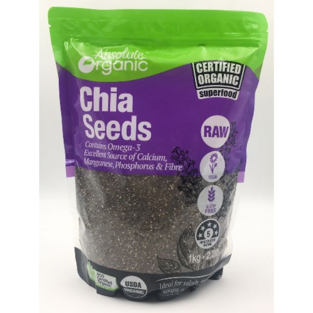 Hạt chia Úc chia gói nhỏ 100g