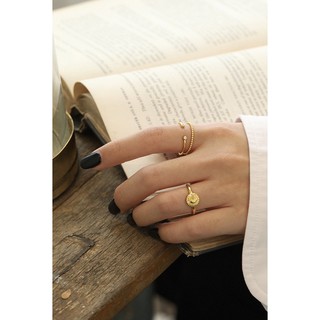 Nhẫn Nữ Bạc S925 Moon Ring
