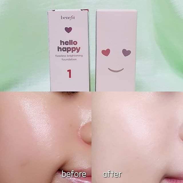 Kem Nền Hello Happy Flawless Brightening SPF15 30ml