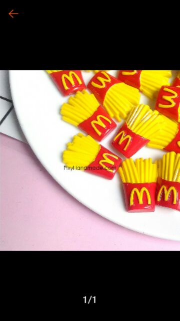 Charm trang trí slime