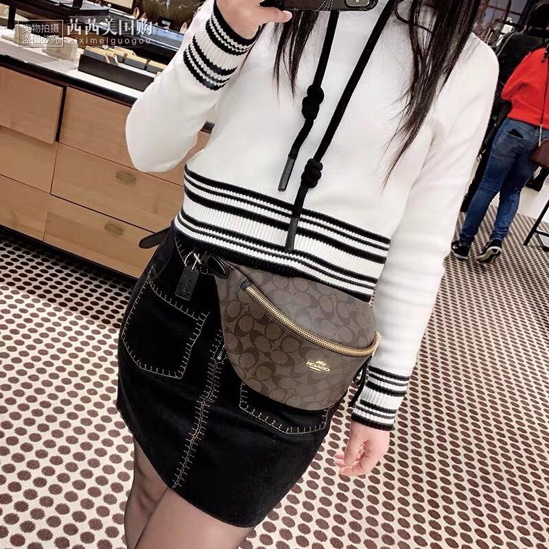 Túi nữ COACH / Túi đeo chéo vai / Túi thắt lưng da thời trang 48740