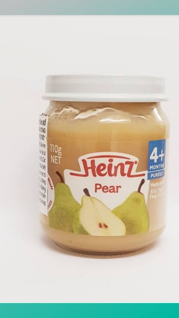 (Date 2021)Trái Cây Nghiền Và Custard  Heinz 110g Nhiều Vị Cho Trẻ Từ 4M - 6M