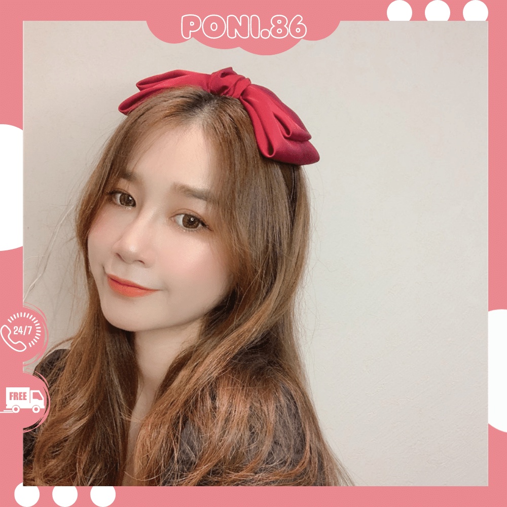 Băng đô nơ to tiểu thư sang chảnh phong cách Hàn Quốc nhẹ nhàng hottrend 2022